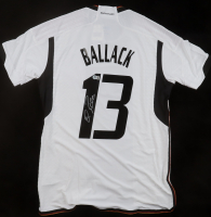 Michael Ballack Signed Germany Adidas Authentic Jersey (Beckett) at PristineAuction.com