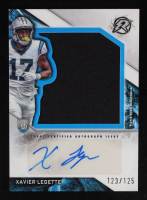 Xavier Legette 2024 Topps Resurgence Resurgence Rookie Patch Autographs White Surge #RPAXL #123/125 at PristineAuction.com