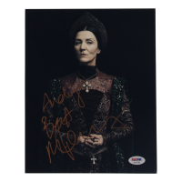Michelle Fairley Signed 8x10 Photo Inscribed "Peace!" (PSA) at PristineAuction.com