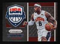 LeBron James 2015-16 Panini Prizm USA Basketball #19 at PristineAuction.com
