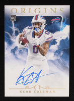 Keon Coleman 2024 Panini Origins Rookie Autographs #3 RC at PristineAuction.com