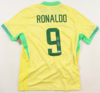 Ronaldo Nazario Signed Brazil Nike Authentic Jersey (Beckett) at PristineAuction.com