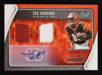 Tee Higgins 2021 Absolute Tools of the Trade Dual Material Autographs #43 #16/49 at PristineAuction.com
