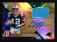 D.J. Moore 2018 Panini Gold Standard #214 Jersey Autograph #86/99 RC at PristineAuction.com
