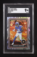 Jordan Addison 2023 Panini Phoenix Hot Routes Silver Seismic #8 RC (SGC 9) at PristineAuction.com