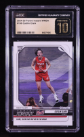 Caitlin Clark 2024 Panini Instant WNBA #166 RC (CGC 10 | Pristine Black Label) at PristineAuction.com