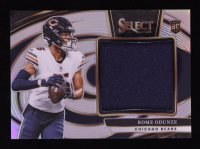 Rome Odunze 2024 Select Jumbo Rookie Swatch Prizm #36 RC #086/149 at PristineAuction.com