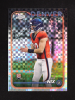 Bo Nix 2024 Topps Chrome Xfractors #206 RC at PristineAuction.com