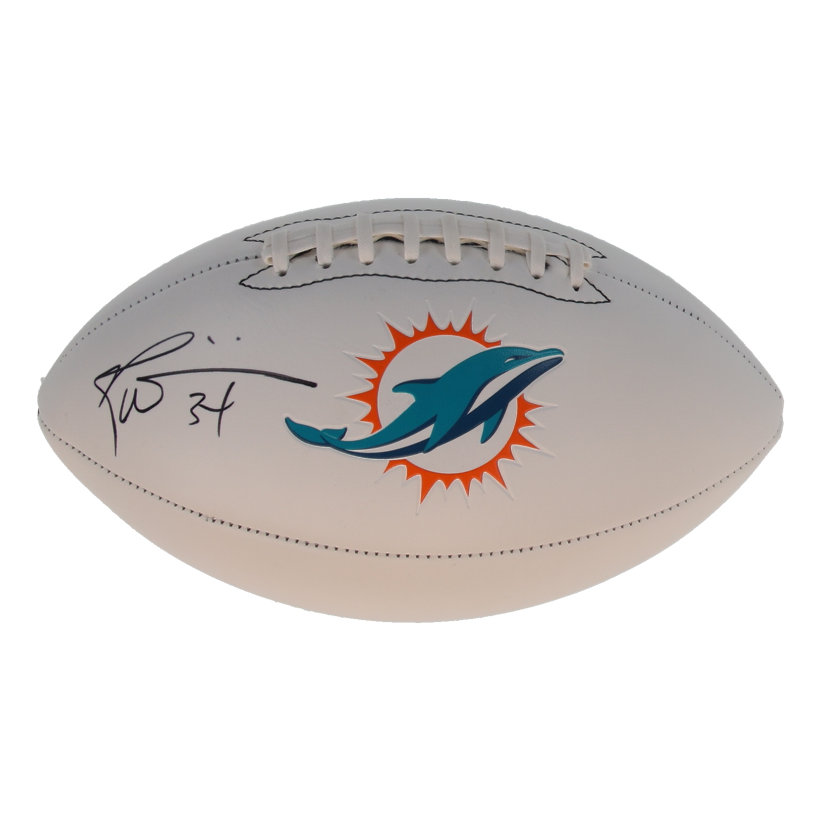 Ricky Williams Signed Dolphins Logo Football (Schwartz) at PristineAuction.com Ricky Williams Signed Dolphins Logo Football (Schwartz) at PristineAuction.com