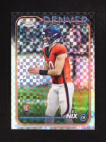 Bo Nix 2024 Topps Chrome Xfractors #206 RC at PristineAuction.com