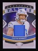 Justin Herbert 2024 Certified Certified Ballers Mirror #2 #025/249 at PristineAuction.com