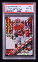 Patrick Mahomes II 2020 Panini Mosaic Will to Win Mosaic #1 (PSA 10) at PristineAuction.com