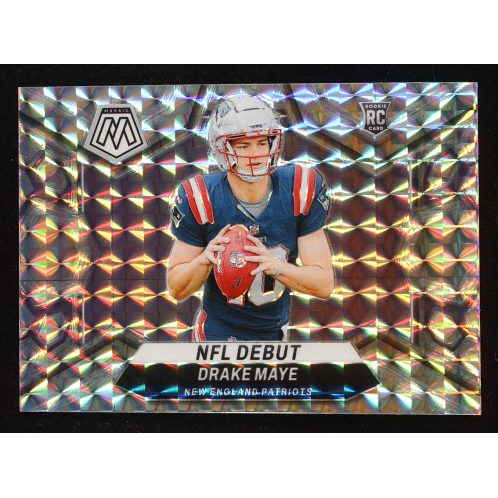 Drake Maye 2024 Panini Mosaic Mosaic #273 DEB at PristineAuction.com