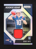 Drake Maye 2024 Panini Prizm Rookie Gear #6 RC at PristineAuction.com