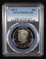 1989-S Kennedy Half Dollar - Deep Cameo Proof (PCGS PR69DCAM) at PristineAuction.com