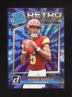Jayden Daniels 2024 Donruss Rated Rookies Retro #11 RC at PristineAuction.com