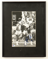 Walter Payton Signed Bears Custom Framed Photo Display (PSA) at PristineAuction.com