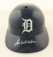 Lou Whitaker Signed Tigers Full-Size Batting Helmet (Schwartz) at PristineAuction.com