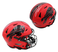 Josh Allen Signed Bills Full-Size Authentic On-Field Rave Alternate Speed Helmet (Radtke) at PristineAuction.com