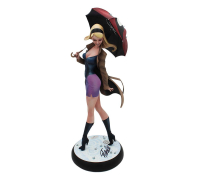Stan Lee Signed Marvel "Gwen Stacy" Comiquette Statue (Radtke) at PristineAuction.com