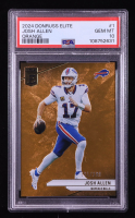 Josh Allen 2024 Elite Orange #1 #301/399 (PSA 10) at PristineAuction.com