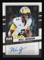 Will Johnson 2025 Panini Luminance Year One Signatures #50 RC at PristineAuction.com