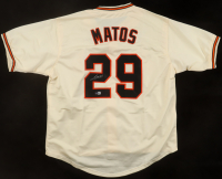 Luis Matos Signed Jersey (Beckett) at PristineAuction.com