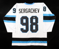 Mikhail Sergachev Signed Jersey (JSA) at PristineAuction.com