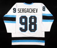 Mikhail Sergachev Signed Jersey (JSA) at PristineAuction.com