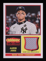 Aaron Judge 2025 Topps Heritage Clubhouse Collection Relics #CCRAJ at PristineAuction.com