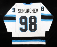 Mikhail Sergachev Signed Jersey (JSA) at PristineAuction.com