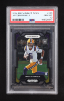 Jayden Daniels 2024 Panini Prizm Draft Picks #108 RC (PSA 10) at PristineAuction.com