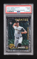 Paul Skenes 2024 Topps Update Silver Crackle Foil #US100 RC (PSA 9) at PristineAuction.com