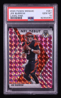 Joe Burrow 2020 Panini Mosaic Mosaic Camo Pink #261 RC (PSA 10) at PristineAuction.com