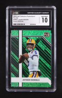 Jayden Daniels 2024 Leaf Collective Promo Pro Set Shimmer Green #PSB3 RC #50/50 (CGC 10) at PristineAuction.com