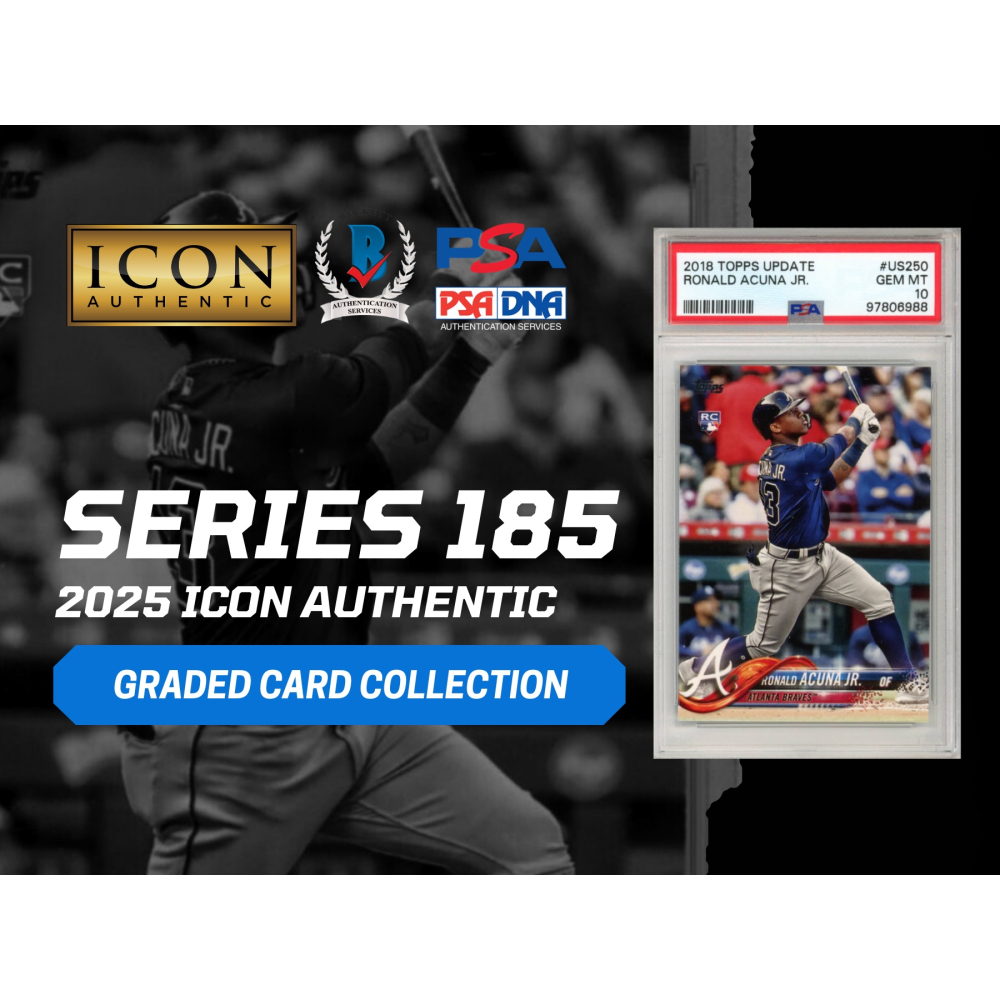 2025 Icon Authentic Graded Card Collection Mystery Box Series 185 at PristineAuction.com