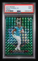 Brian Thomas Jr. 2024 Panini Mosaic Mosaic Green #323 RC (PSA 9) at PristineAuction.com