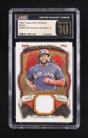 Vladimir Guerrero Jr. 2024 Topps Allen and Ginter Relics #AGRVG (CGC 10 | Pristine Black Label) at PristineAuction.com