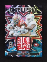 Deebo Samuel 2023 Panini Spectra Crush Materials Nebula #25 #2/2 at PristineAuction.com