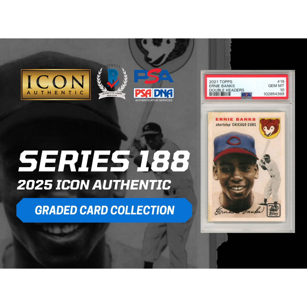 2025 Icon Authentic Graded Card Collection Mystery Box Series 188 at PristineAuction.com