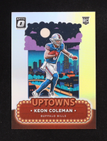 Keon Coleman 2024 Donruss Optic Uptowns #15 RC at PristineAuction.com