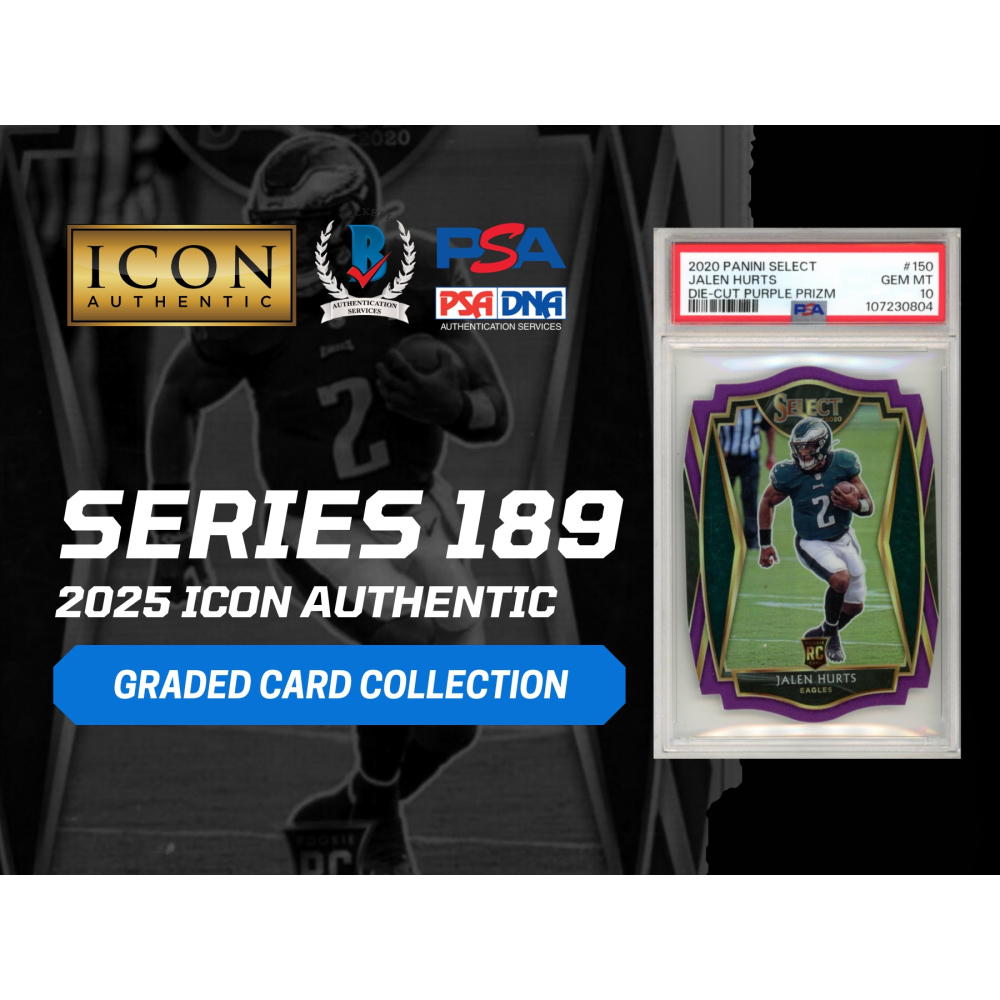 2025 Icon Authentic Graded Card Collection Mystery Box Series 189 at PristineAuction.com