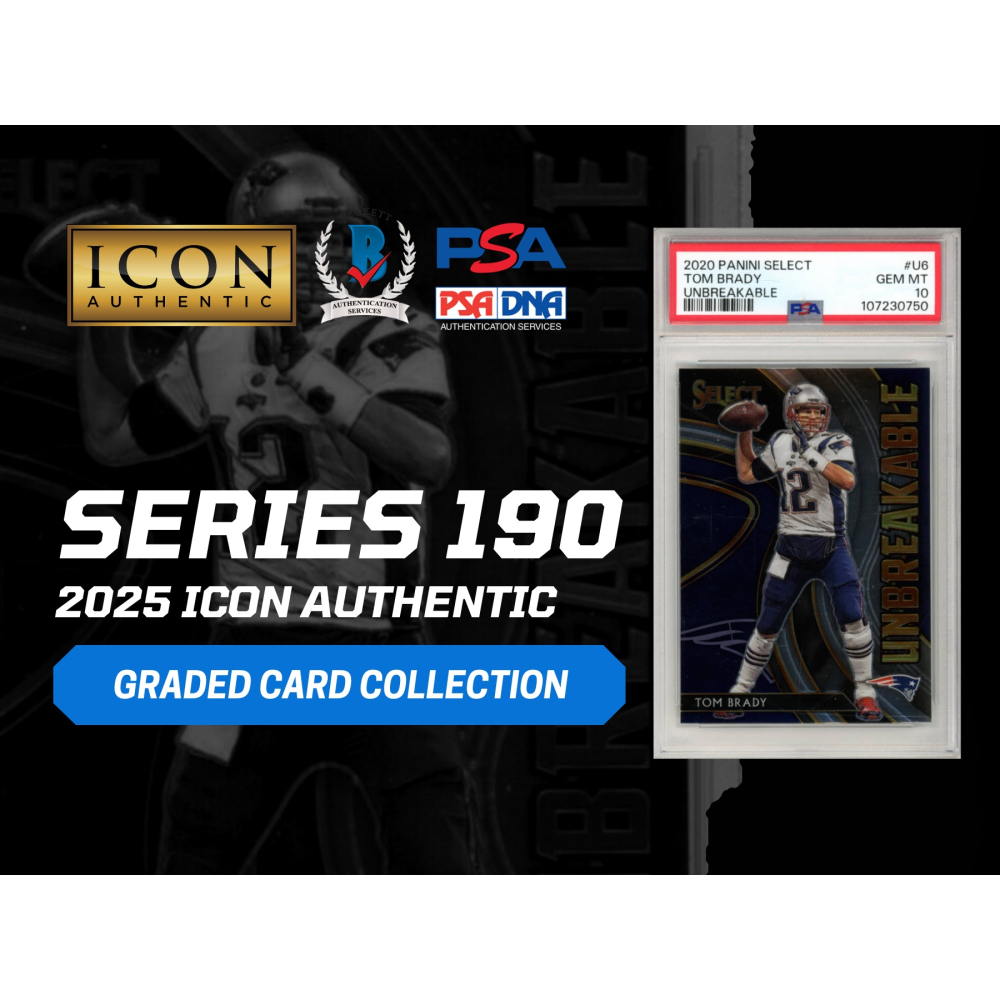 2025 Icon Authentic Graded Card Collection Mystery Box Series 190 at PristineAuction.com