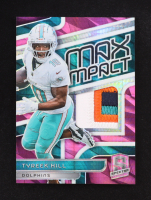 Tyreek Hill 2024 Panini Spectra Max Impact Materials Neon Pink #14 #11/15 at PristineAuction.com