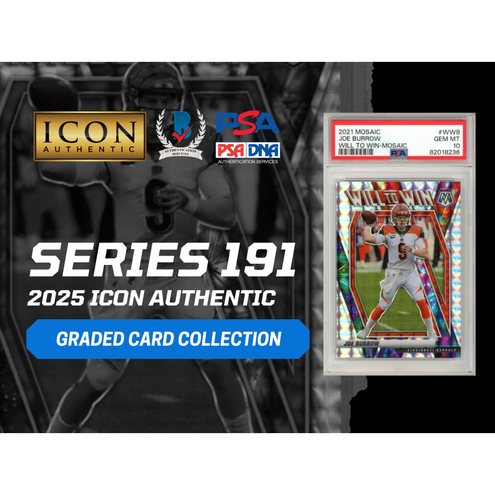 2025 Icon Authentic Graded Card Collection Mystery Box Series 191 at PristineAuction.com