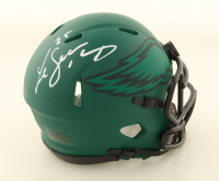 LeSean McCoy Signed Eagles Rave Alternate Speed Mini Helmet (Schwartz) at PristineAuction.com