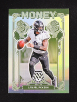 Lamar Jackson 2024 Panini Mosaic Money #19 at PristineAuction.com