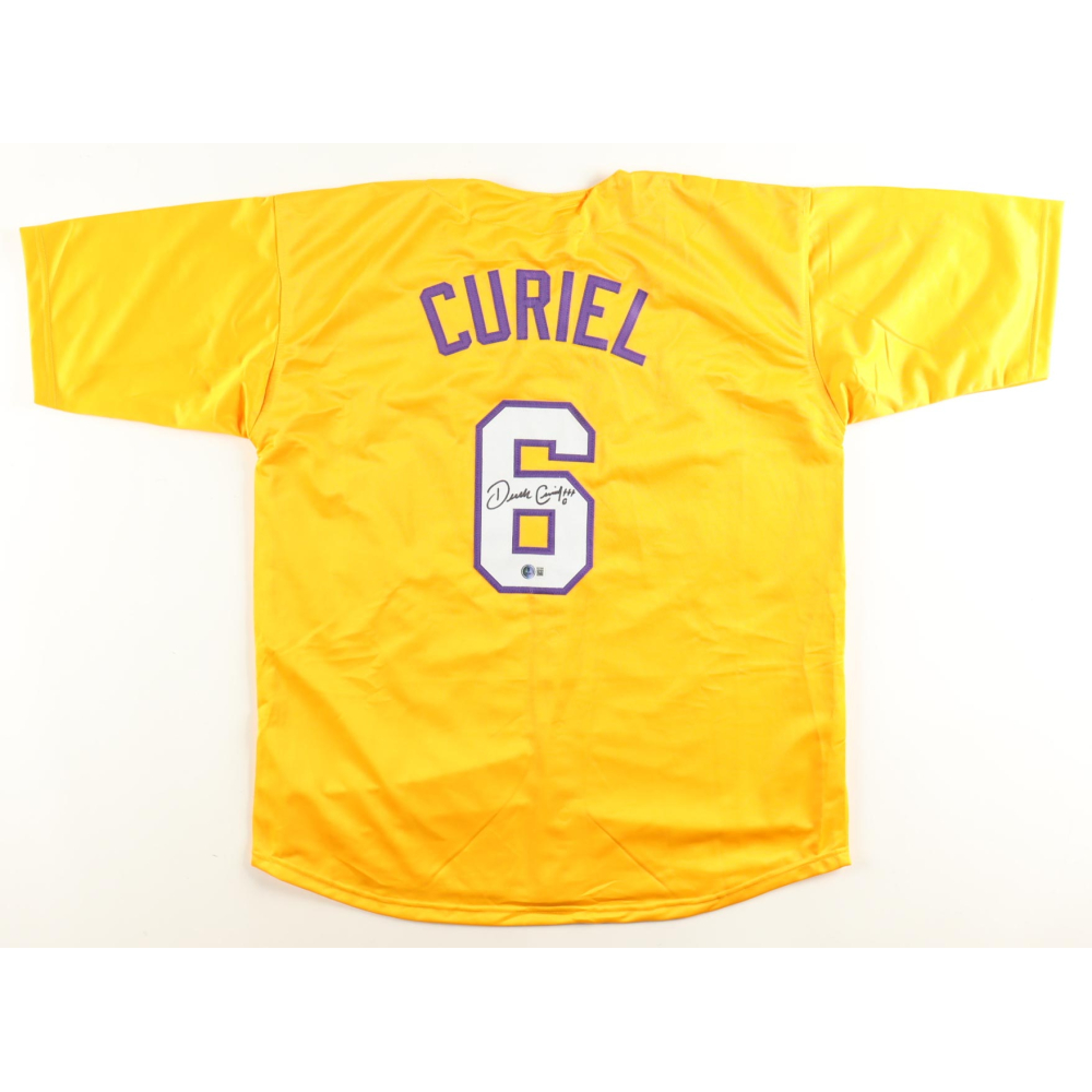 Derek Curiel Signed Jersey (Beckett) at PristineAuction.com