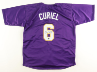 Derek Curiel Signed Jersey (Beckett) at PristineAuction.com
