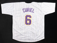 Derek Curiel Signed Jersey (Beckett) at PristineAuction.com